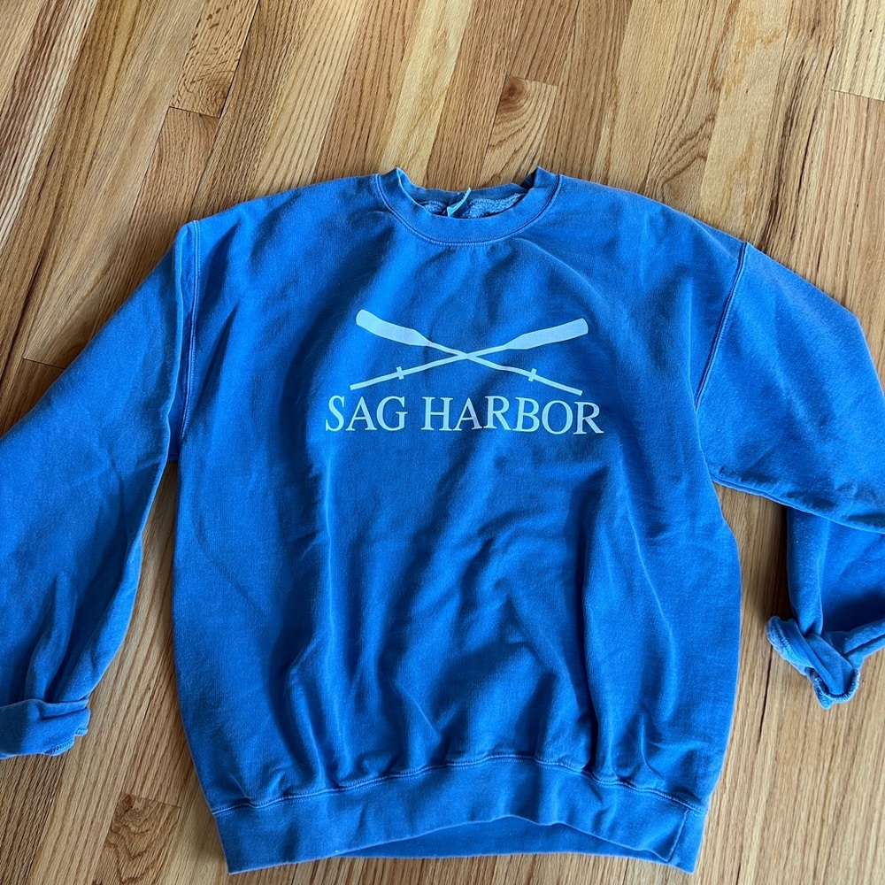 Gildan Blue Crewneck Sweater Classic Design